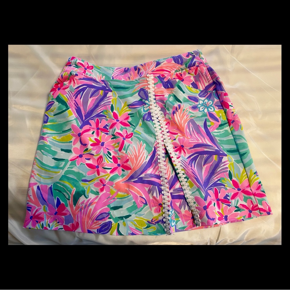 Lilly Pulitzer Tropical Print Skort